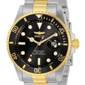Invicta Pro Diver Men's Watch - 42mm, Steel, Gold (33269)
